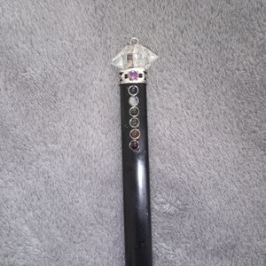 Black kyanite pendant